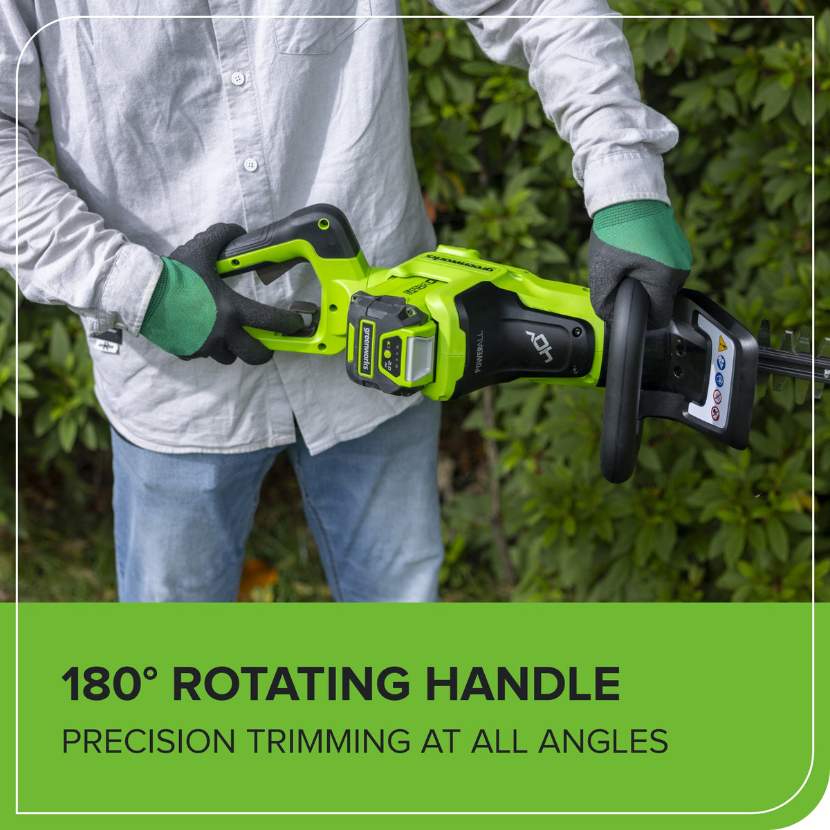 40V 26" Cordless Battery Hedge Trimmer (Tool Only)