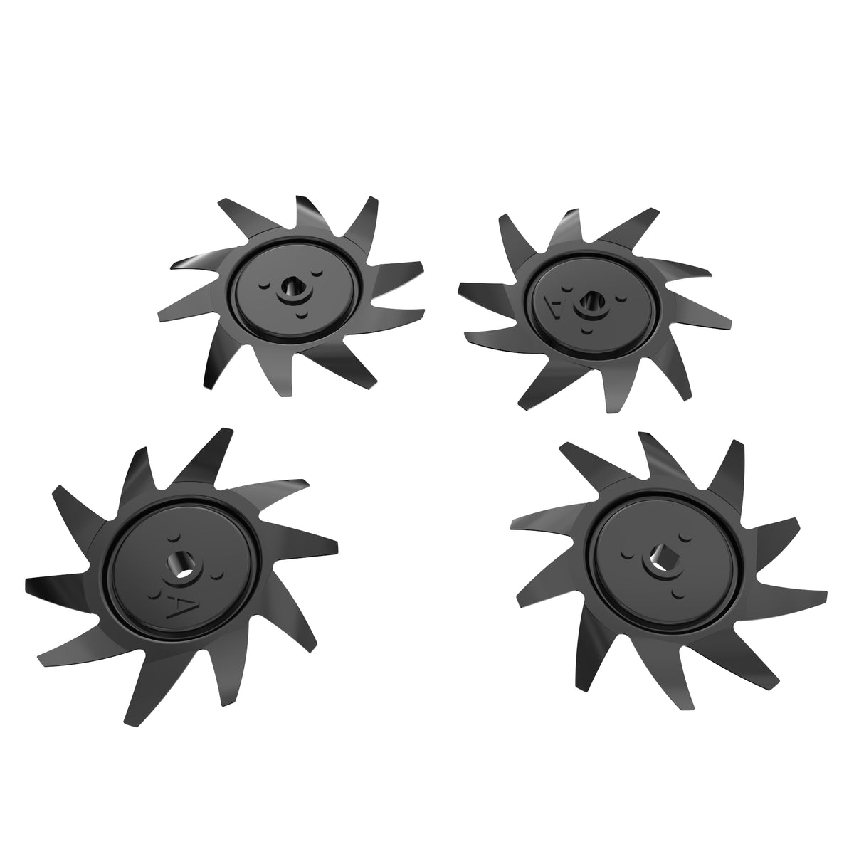 10" Replacement Cultivator / Tiller Tines (4 Pack)