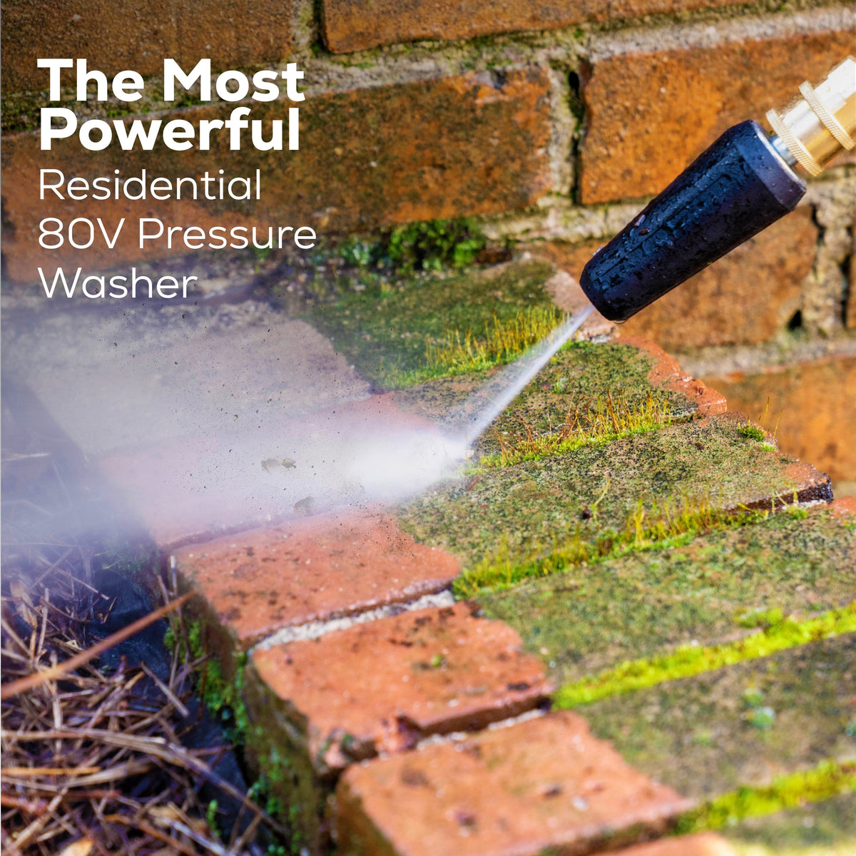 80V 3000-PSI 2.0 GPM Electric Pressure Washer (Tool Only)
