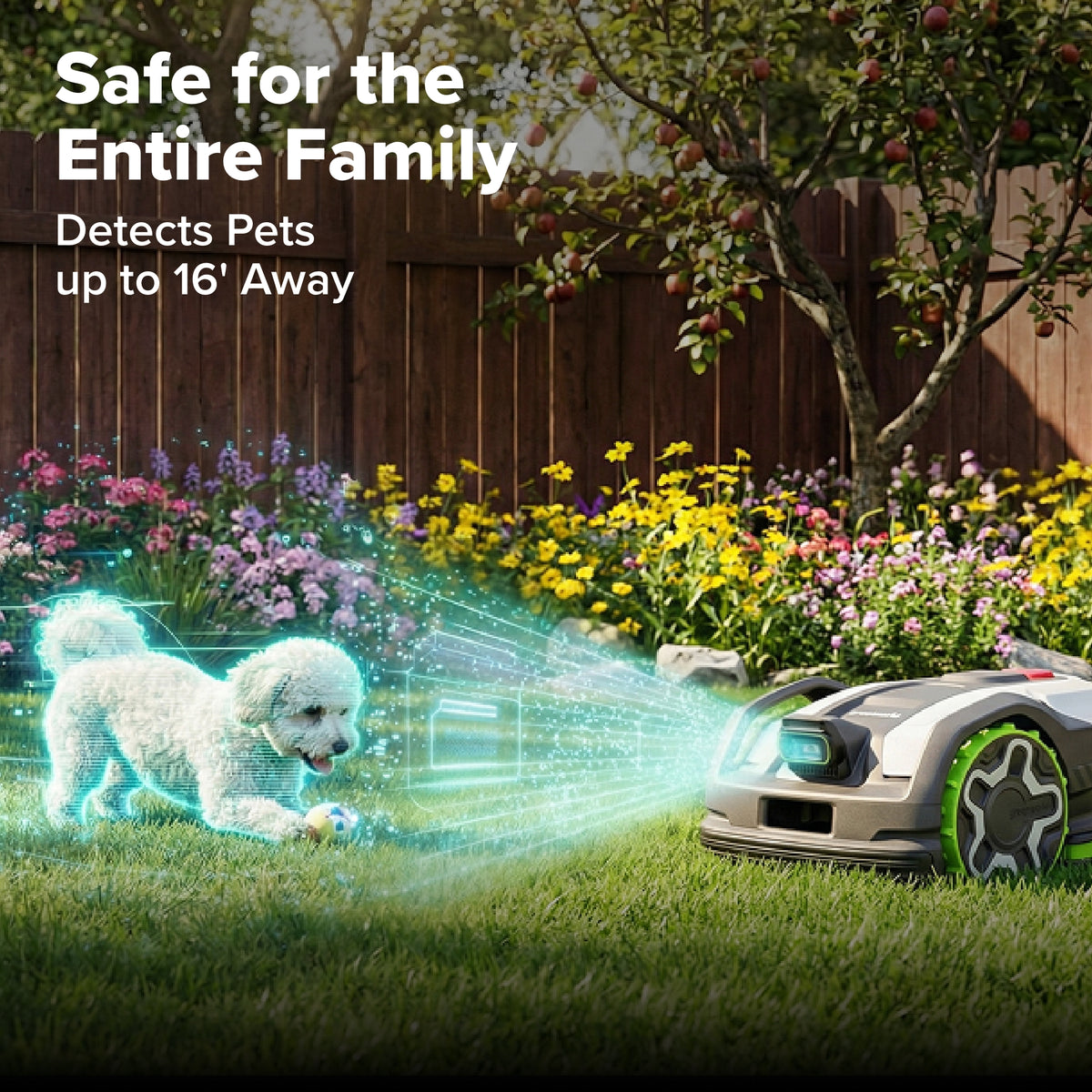 AiMowbot Wire-Free RTKVision Robotic Mower C20 | 1/2Acre