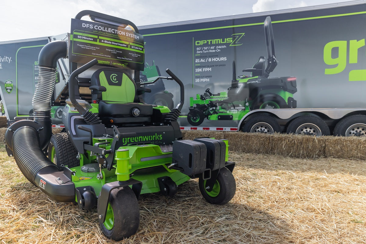 Greenworks Commercial Powers Productivity With Line Extension To Optimusz Range