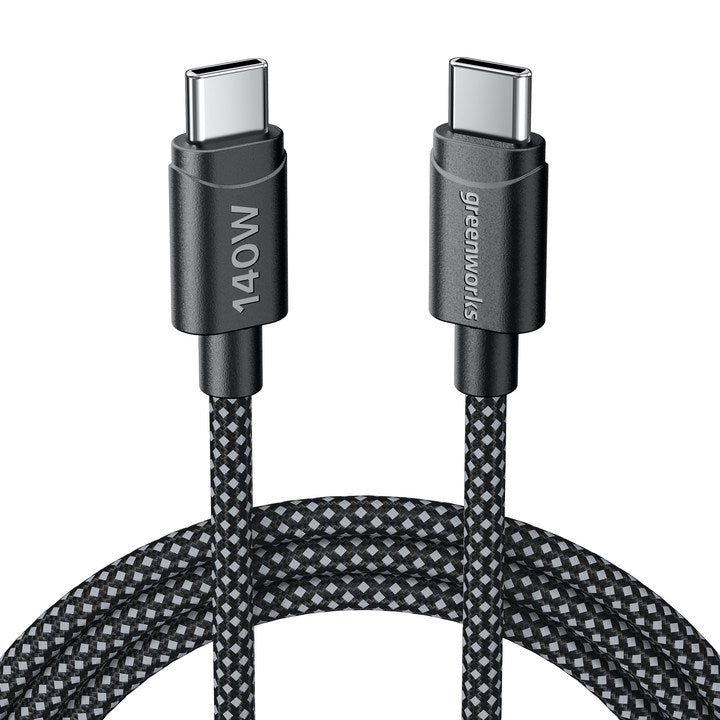 6FT 140W Fast Charging Cord, Bi-Directional USB-C