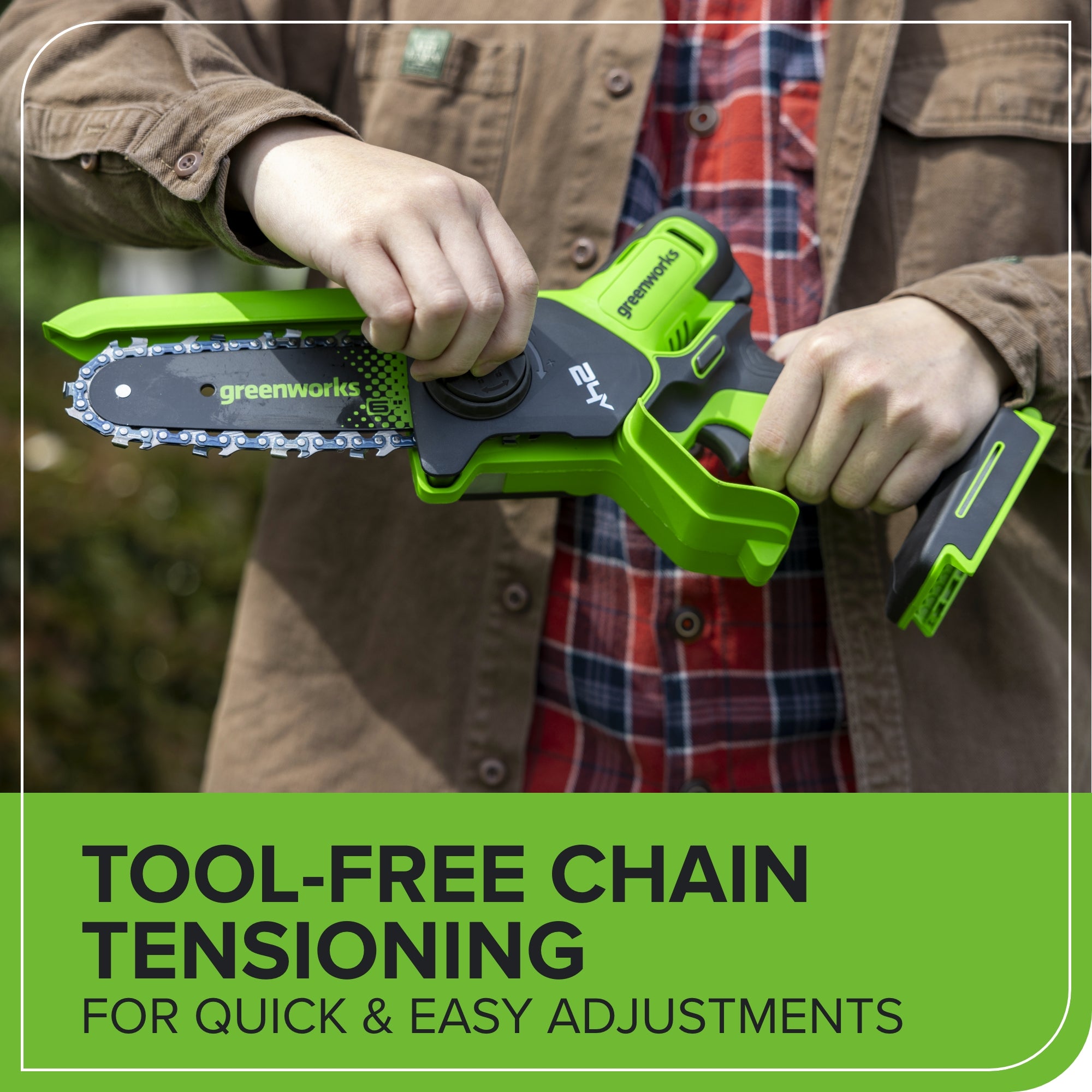24V 6" Gen 2 Cordless Battery Brushless Pruner Saw (Tool Only)