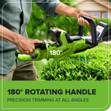 24V 24" Cordless Battery Hedge Trimmer (Tool Only)