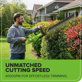 24V 24" Cordless Battery Hedge Trimmer (Tool Only)