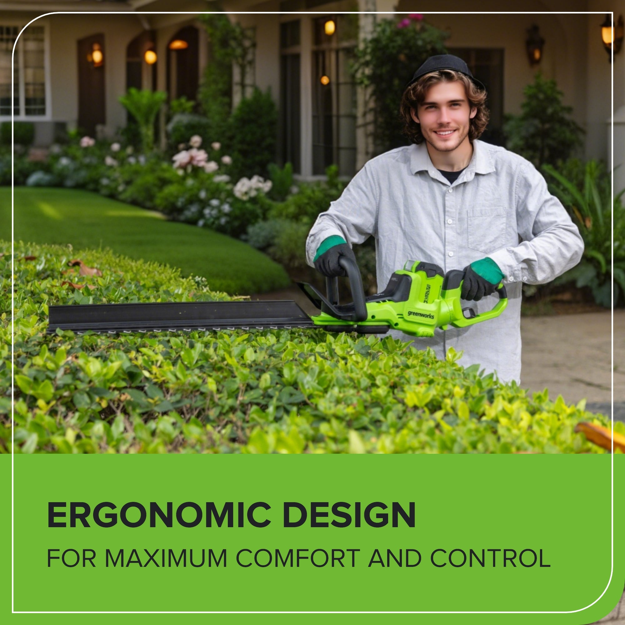 40V 26" Cordless Battery Hedge Trimmer (Tool Only)