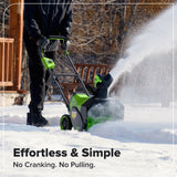 40V 16" Cordless Battery Snow Blower(Tool Only)