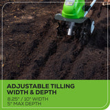 40V 10" Cordless Cultivator / Tiller (Tool Only)