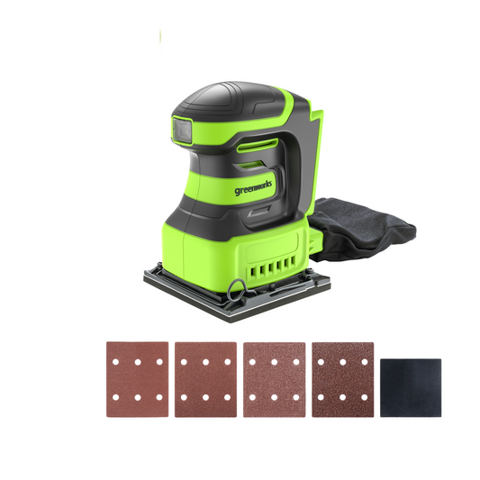 24V Cordless Battery Quarter Sheet Sander (Tool Only)