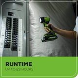 24V 200 Lumen Cordless Battery LED Flashlight (Tool Only)