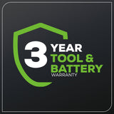 24V Cordless Battery Heat Gun: 4.0 Ah Battery and Charger