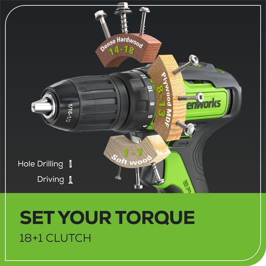 24V Cordless Battery Brushless 1/2