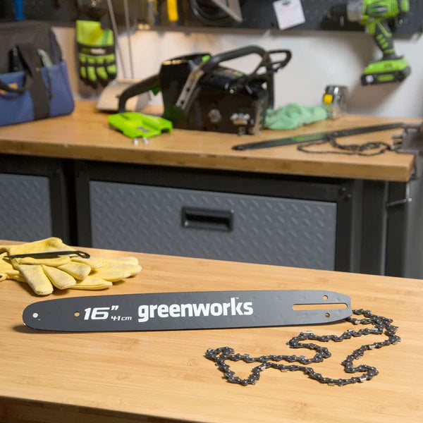 16" Replacement Chainsaw Bar and Chain Combo