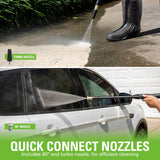 1800 PSI 1.1 GPM Cold Water Electric Pressure Washer