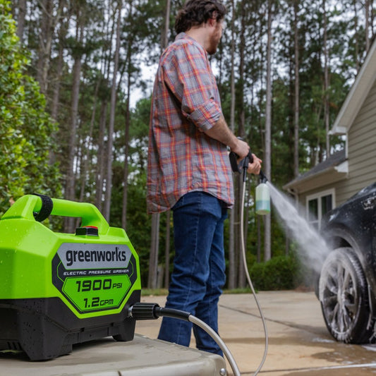 OPEN BOX 1900 PSI 1.2 GPM Cold Water Electric Pressure Washer, 11