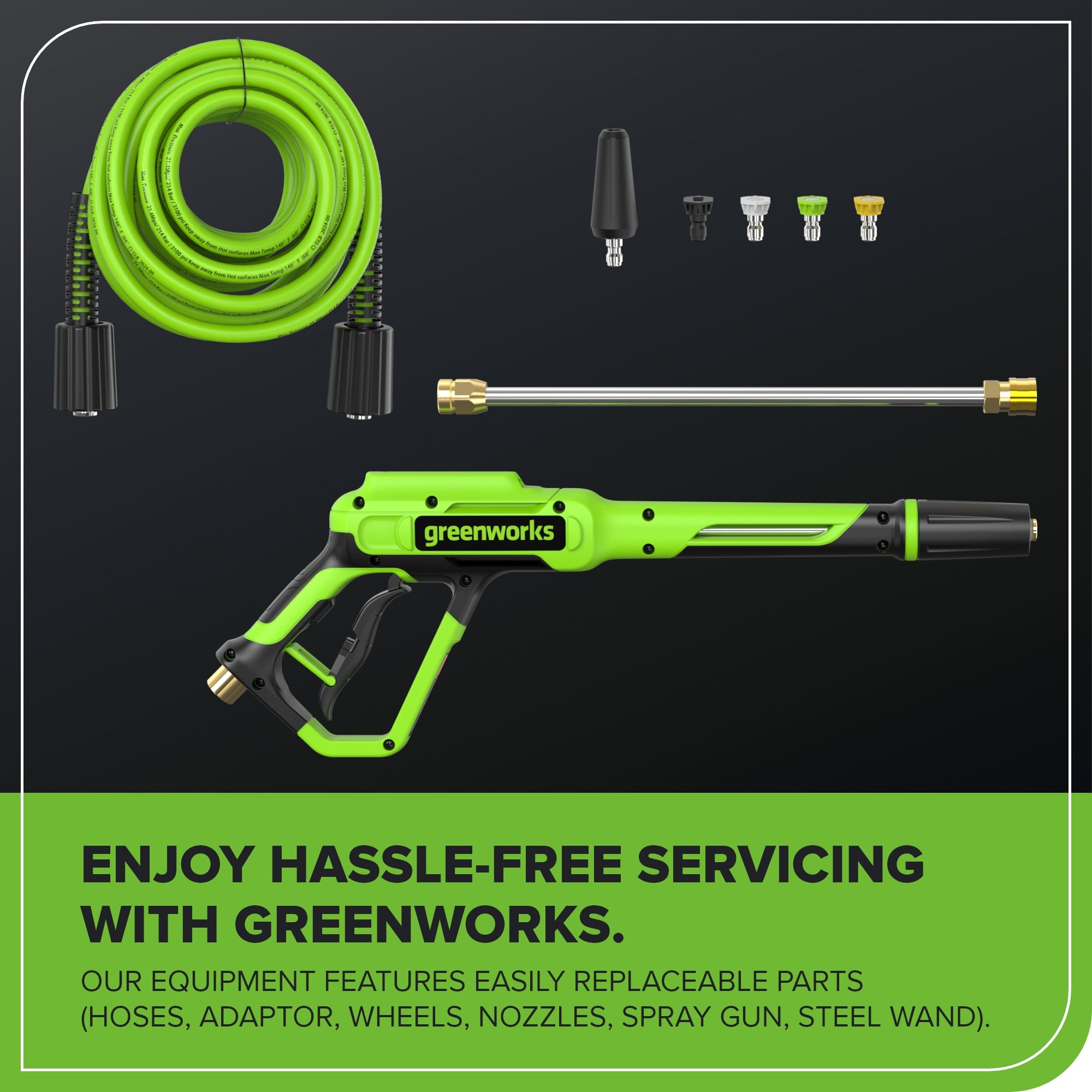 2700 PSI 1.2 GPM Cold Water Electric Pressure Washer
