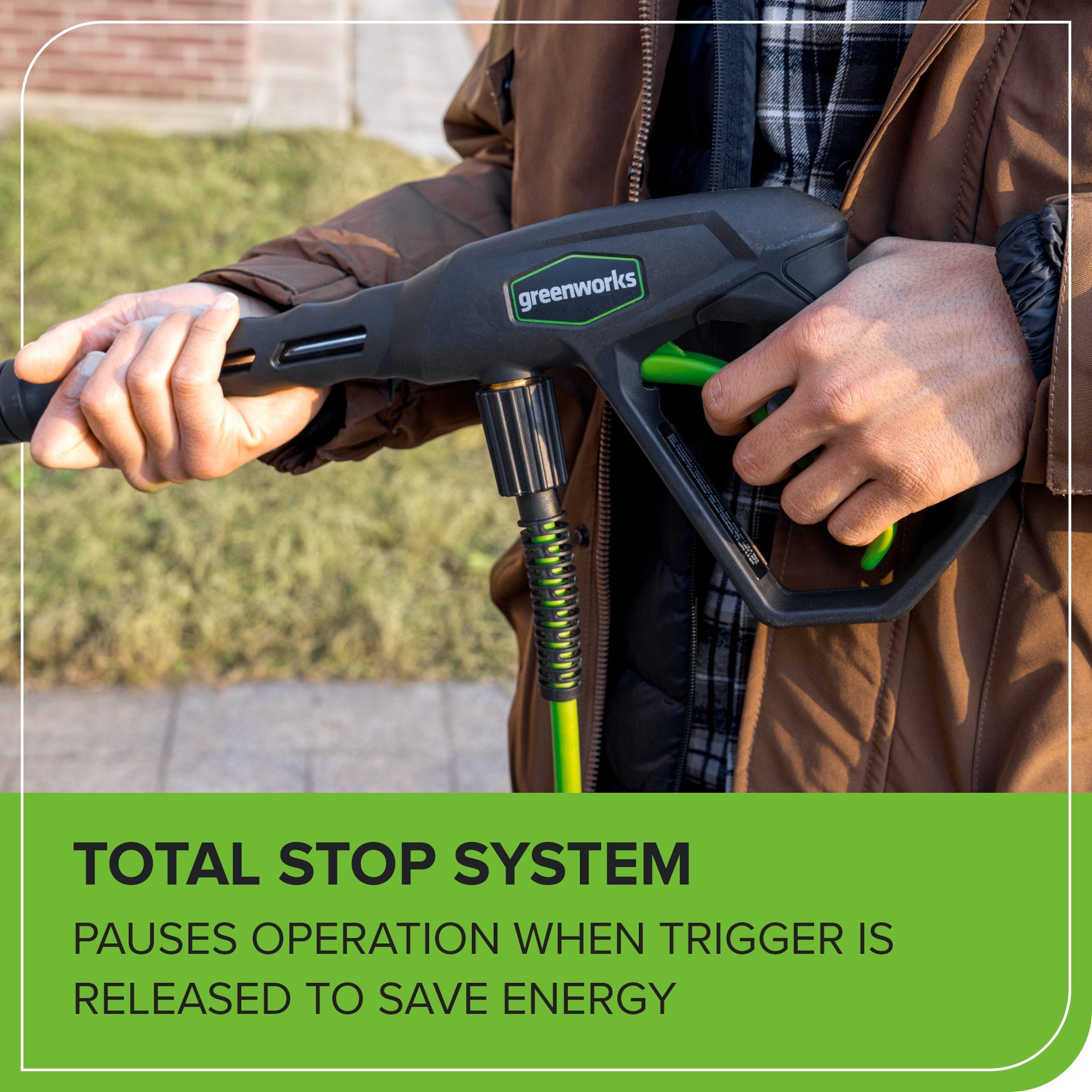 2100 PSI 1.2 GPM Portable Cold Water Electric Pressure Washer