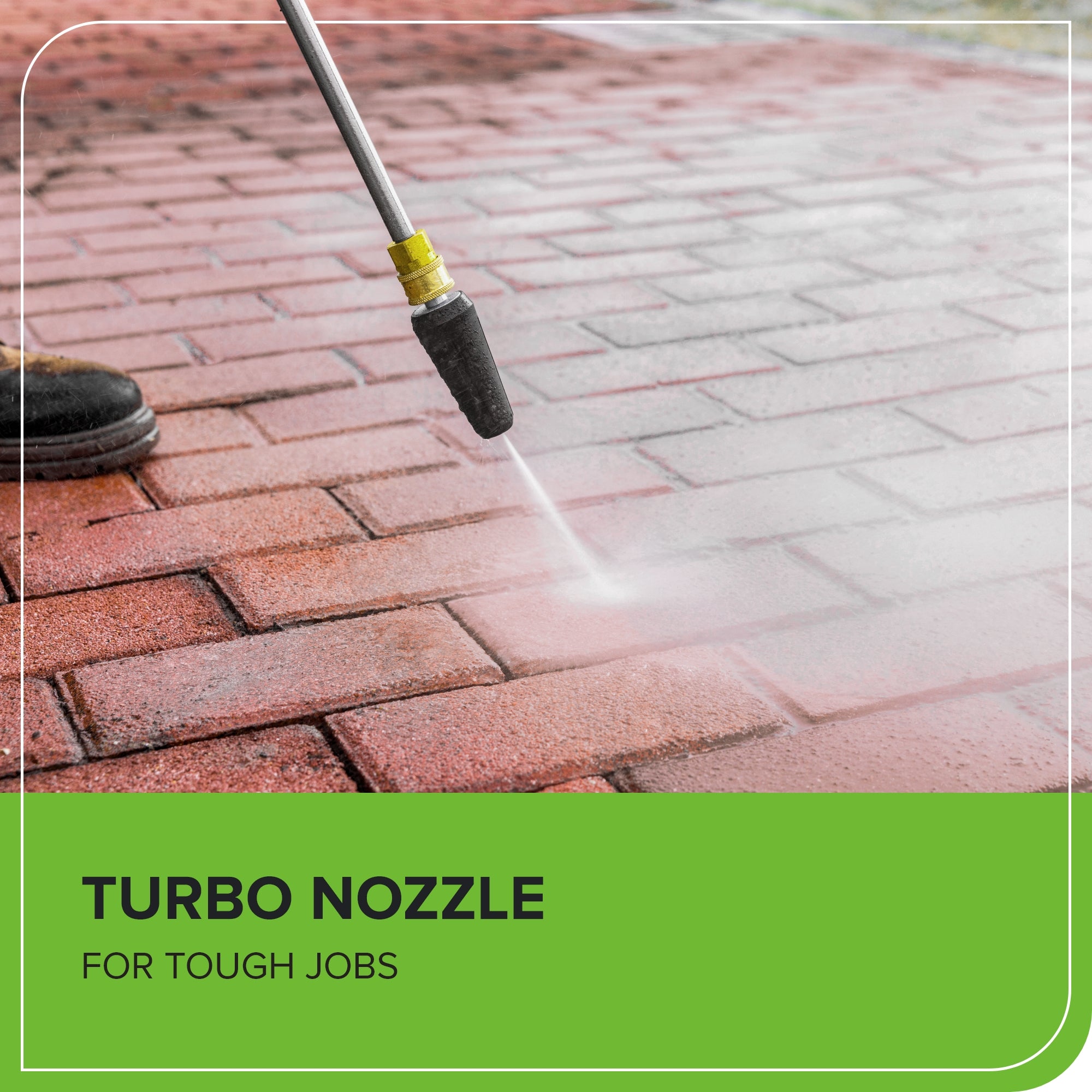 2100 PSI 1.2 GPM Portable Cold Water Electric Pressure Washer