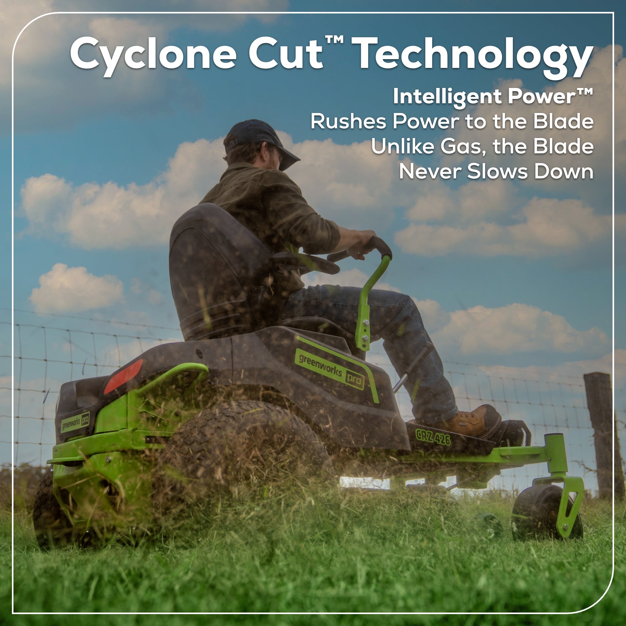 60V 42" Electric CrossoverZ Zero Turn Mower: (6) 8 Ah Batteries and 600W Wall Charger, CRZ4262