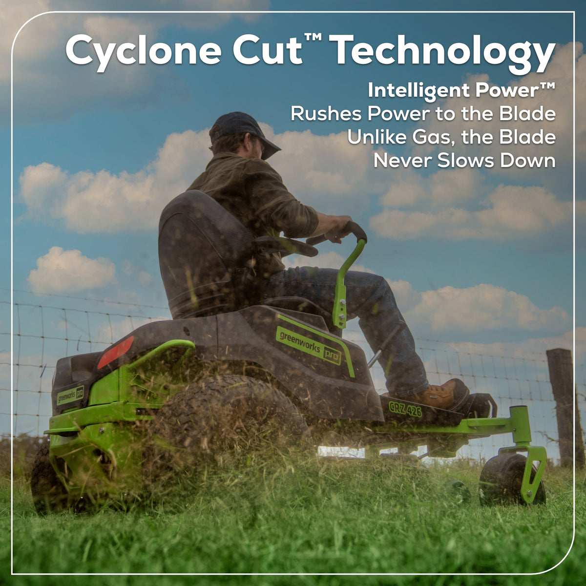 60V 42" Electric CrossoverZ Zero Turn Mower: (6) 8 Ah Batteries and 600W Wall Charger, CRZ4262