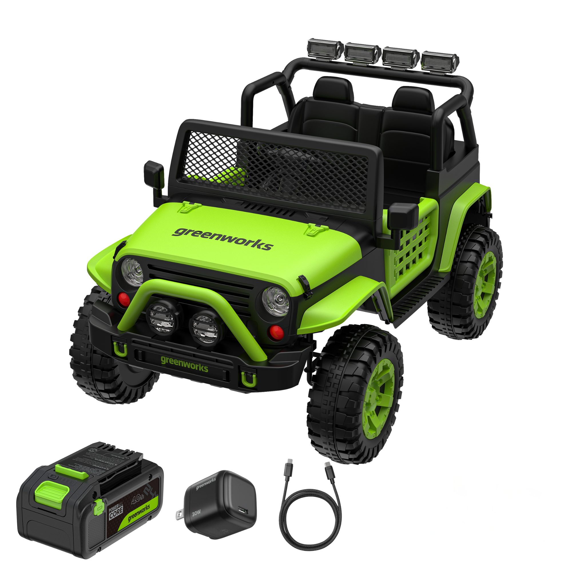 24V Jr Adventure Series Kids Ride-On Car