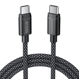 3FT 100W Fast Charging Cord, Bi-Directional USB-C