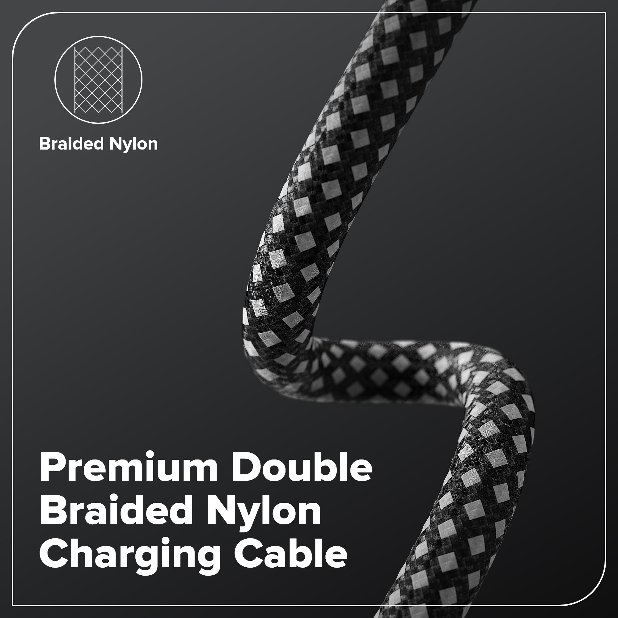 6FT 100W Fast Charging Cord, Bi-Directional USB-C