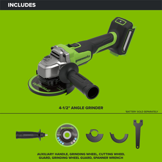 24V PowerAll Brushless 4-1/2
