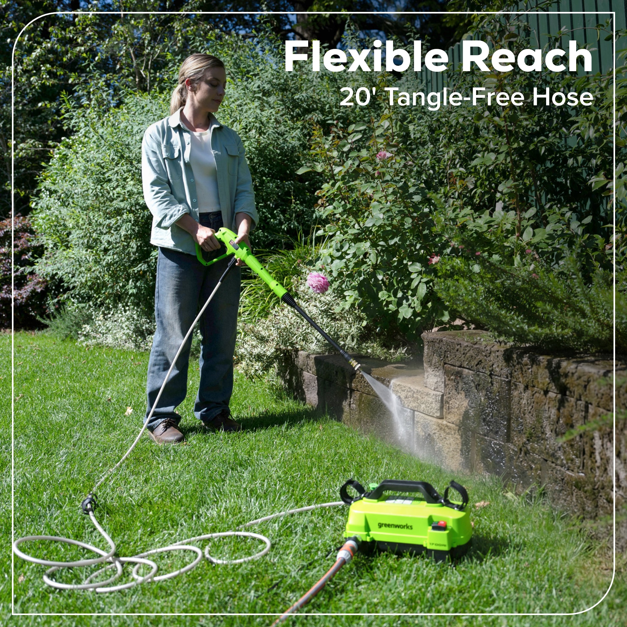 1700 PSI Ultra Compact 1.2 GPM Electric Pressure Washer