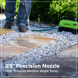 1700 PSI Ultra Compact 1.2 GPM Electric Pressure Washer