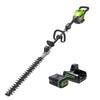 82V Cordless Battery Pole Hedge Trimmer: 2.5 Ah Battery and Dual-Port Charger