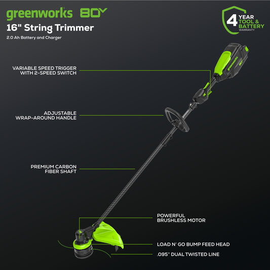 80V Cordless 16