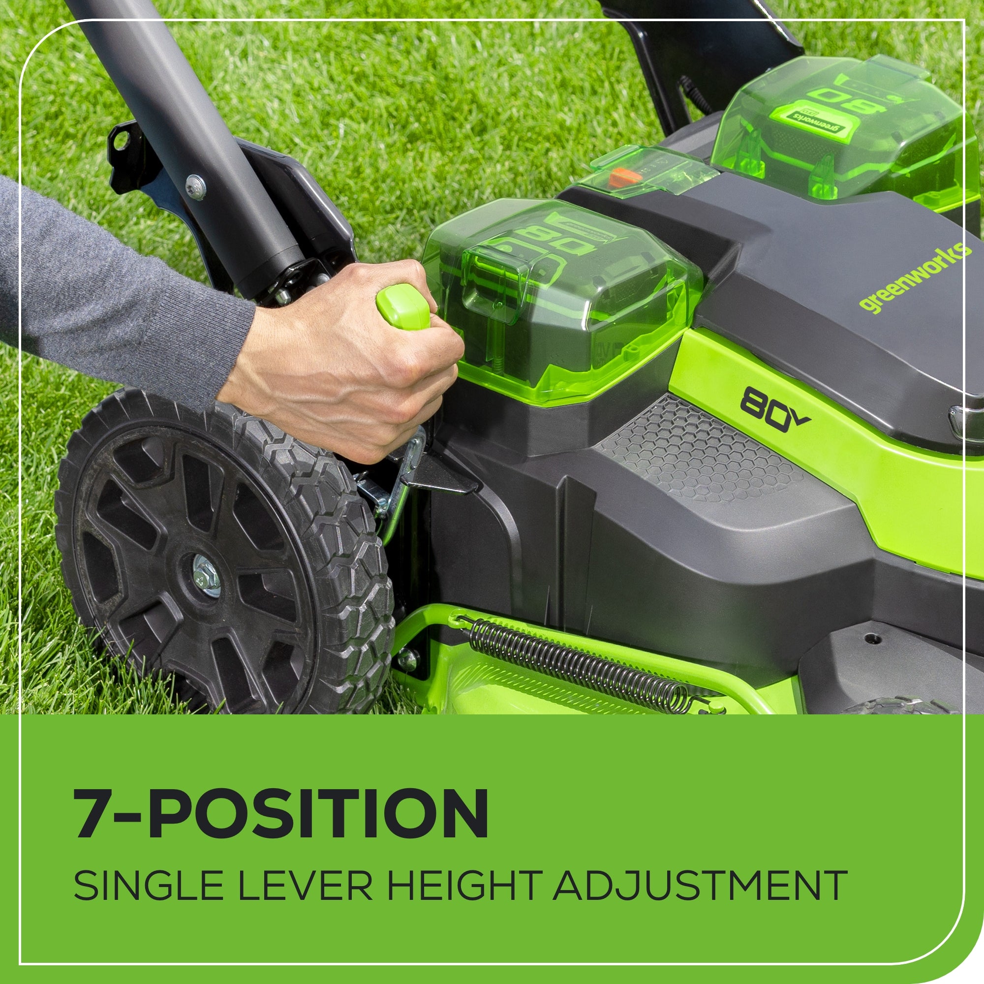 80V 25" Cordless Battery Dual Blade Self-Propelled Mower and 730 CFM Blower Combo Kit: (1) 4.0 Ah Battery and (1) Rapid Charger