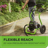 2000 PSI 1.1 GPM Cold Water Electric Pressure Washer