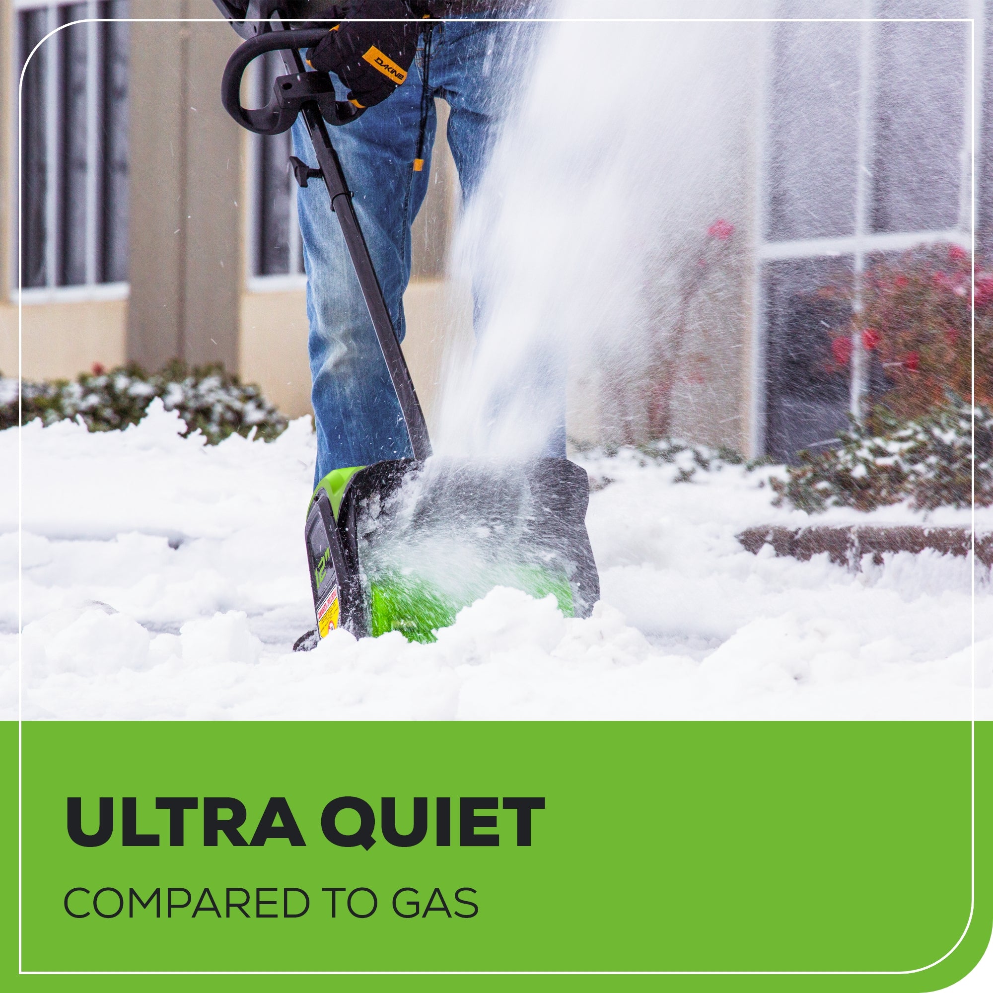 40V 12" Cordless Brushless Snow Shovel with Light (Tool Only)