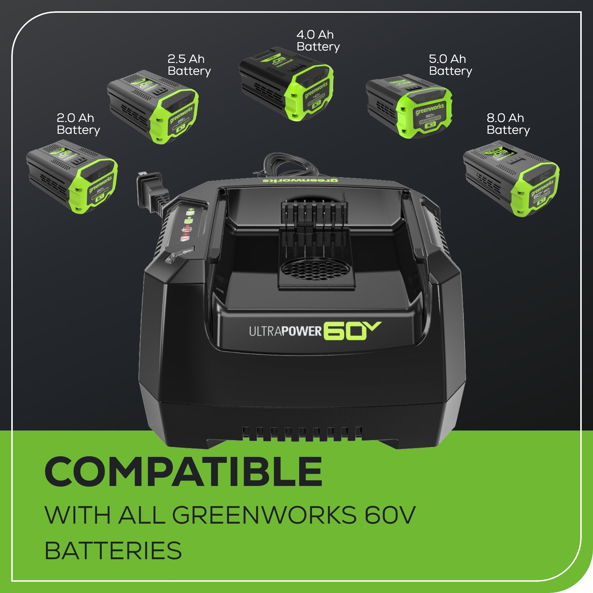 60V 6A UltraPower Rapid Battery Charger