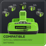 Pro 60V UltraPower 6A Dual-Port Battery Charger