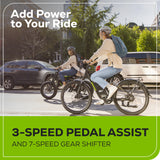 80V VENTURE Series 27.5" Electric Commuter Bike, 4Ah Battery and Charger