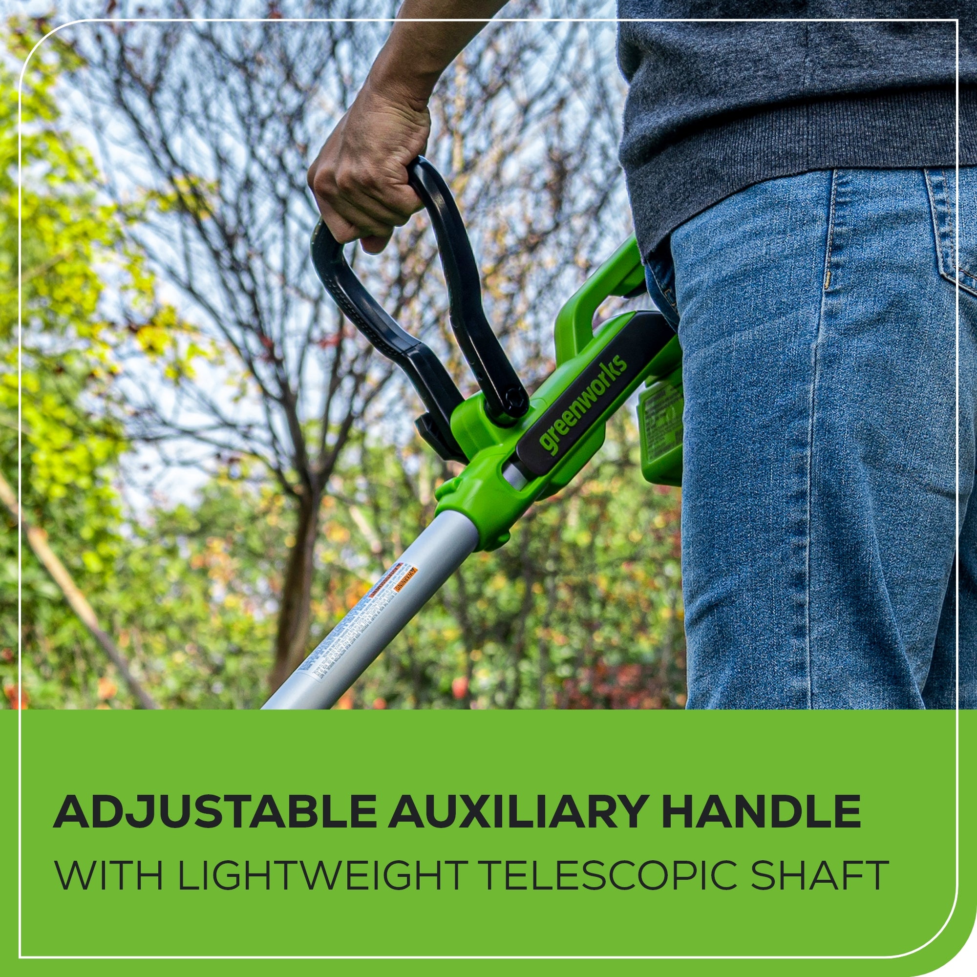40V 13" Gen 2 Cordless Battery String Trimmer / Edger: 2.0 Ah Battery and Charger