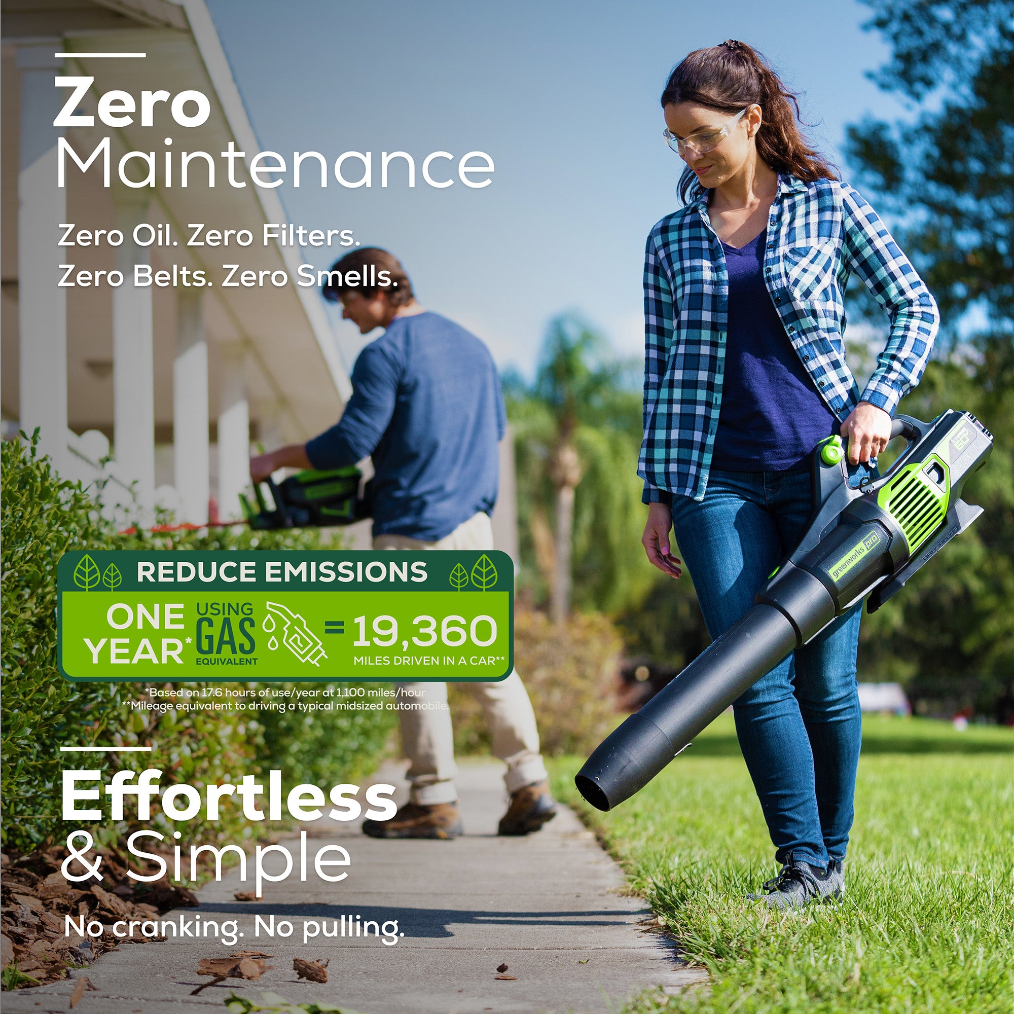 60V 25" Cordless Battery Self-Propelled Mower Combo Kit, Blower: (2) 4.0 Ah Batteries and Dual-Port Charger