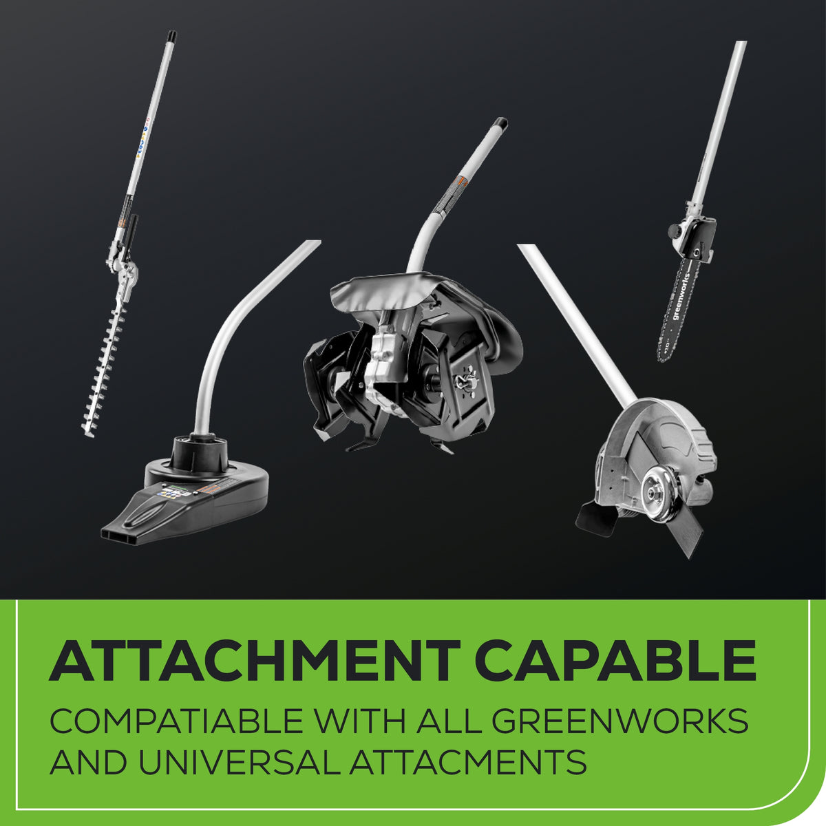80V 16" Gen 2 Brushless Cordless String Trimmer (Attachment Capable): (1) 2.5 Ah Battery, (1) 4A Rapid Charger