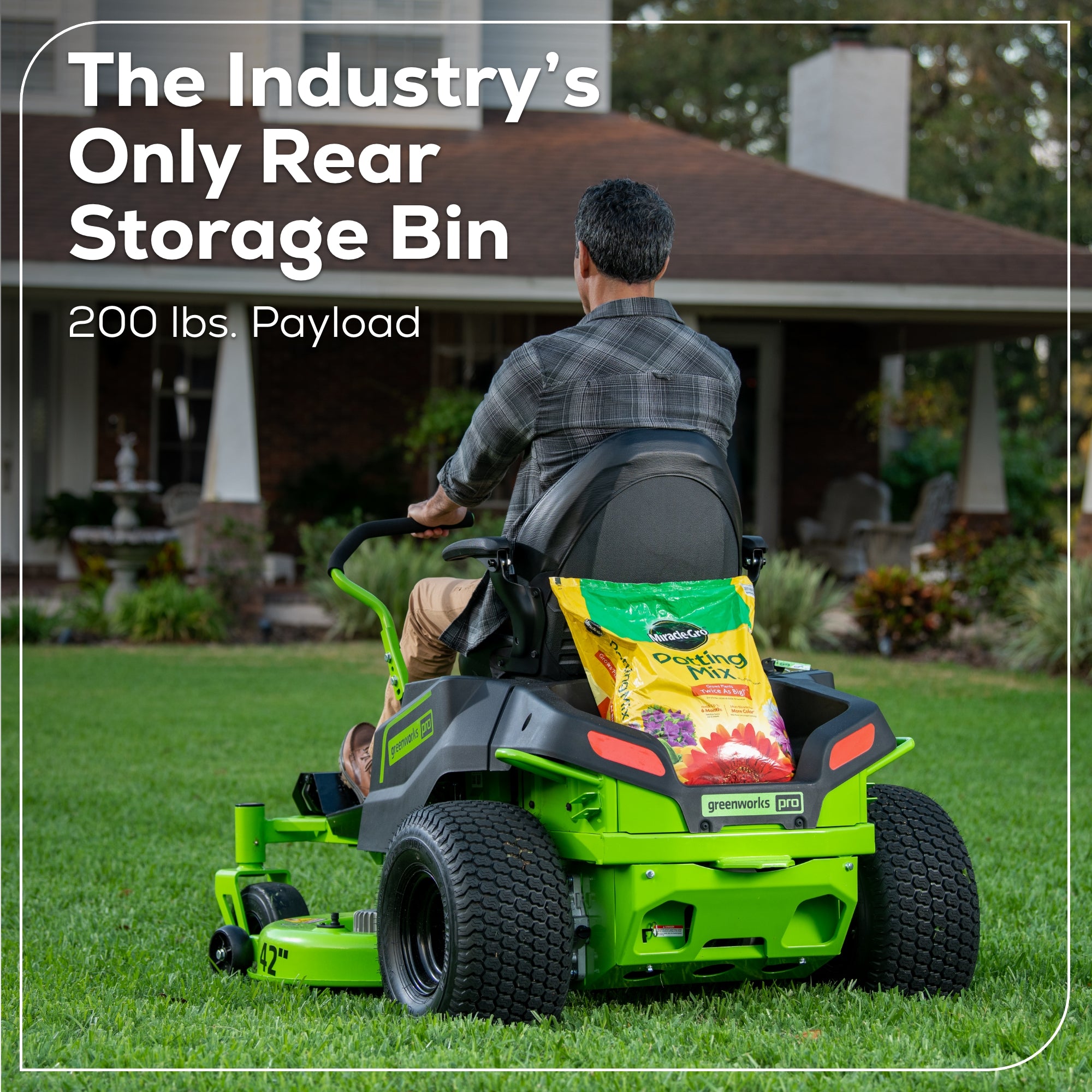 60V 42" Electric CrossoverZ Zero Turn Mower with (4) 8 Ah Batteries and (2) Dual-Port Turbo Chargers, CRZ4262