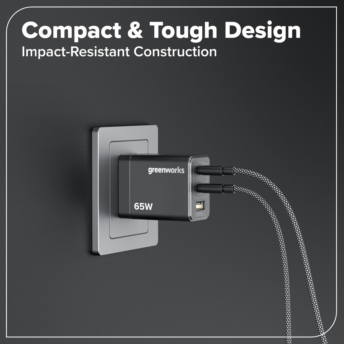 65W USB-C GaN II Charger