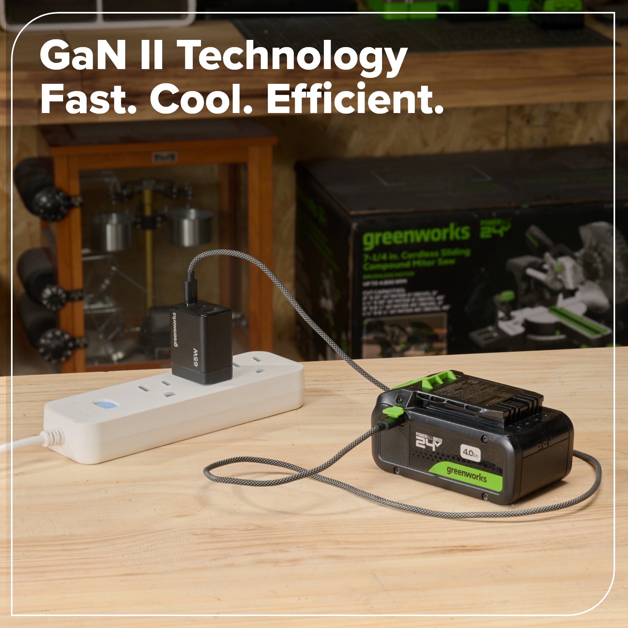 65W USB-C GaN II Charger