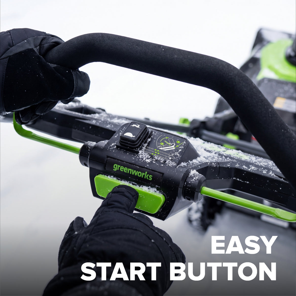80V 22" Maximus Brushless Cordless Single-Stage Snow Blower: (1) 4.0 Ah Battery, (1) 2A Single-Port Charger
