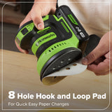 24V Cordless 400 in-lbs Drill/Driver Power Tool 10PC Combo Kit w/ (2) 4.0 Ah and (1) 2.0 Ah USB-C Batteries and Charger