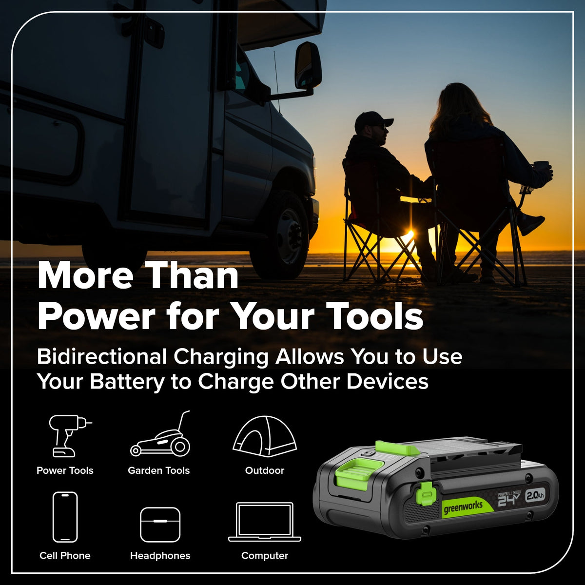 24V Cordless 400 in-lbs Drill/Driver Power Tool 10PC Combo Kit w/ (2) 4.0 Ah and (1) 2.0 Ah USB-C Batteries and Charger