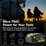 24V Cordless 400 in-lbs Drill/Driver Power Tool 10PC Combo Kit w/ (2) 4.0 Ah and (1) 2.0 Ah USB-C Batteries and Charger