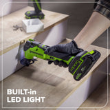 24V Cordless 400 in-lbs Drill/Driver Power Tool 5PC Combo Kit, (1) 4.0 Ah and (1) 2.0 Ah USB-C Batteries and Charger