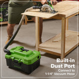 24V Cordless 400 in-lbs Drill/Driver Power Tool 6PC Combo Kit w/ (1) 4.0Ah & (1) 2.0Ah USB-C Batteries and Charger